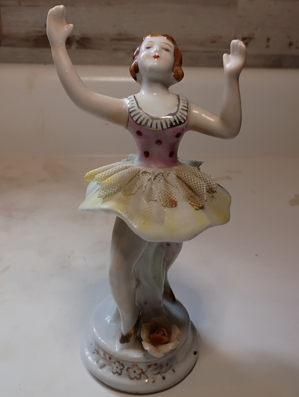 Vintage Porcelain Ballerina Figurine 1945-1952